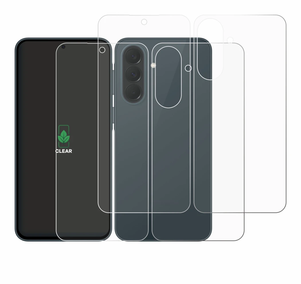 Image of the device Samsung Galaxy A37 5G (Front+Back) with a wide variety of screen protectors.