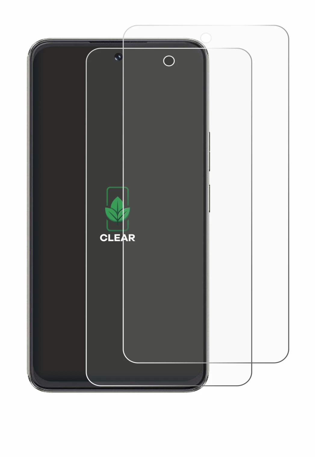 Image of the device Cubot Note 60 with a wide variety of screen protectors.