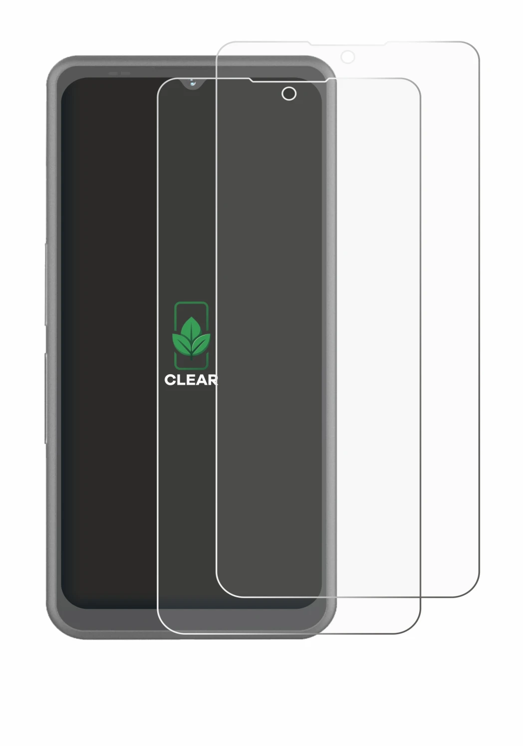 Image of the device Sonim XP Pro Thermal with a wide variety of screen protectors.
