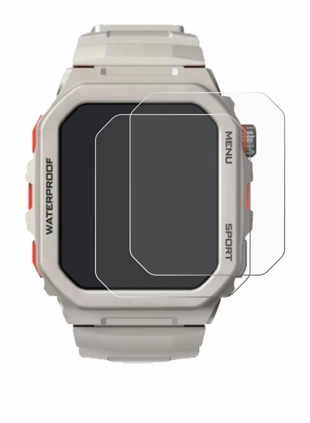 Image of the device Rogbid Tank G2 with a wide variety of screen protectors.