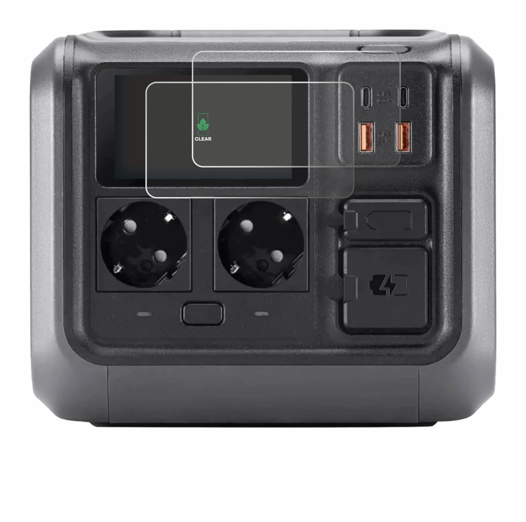 Image of the device DJI Power 500 with a wide variety of screen protectors.
