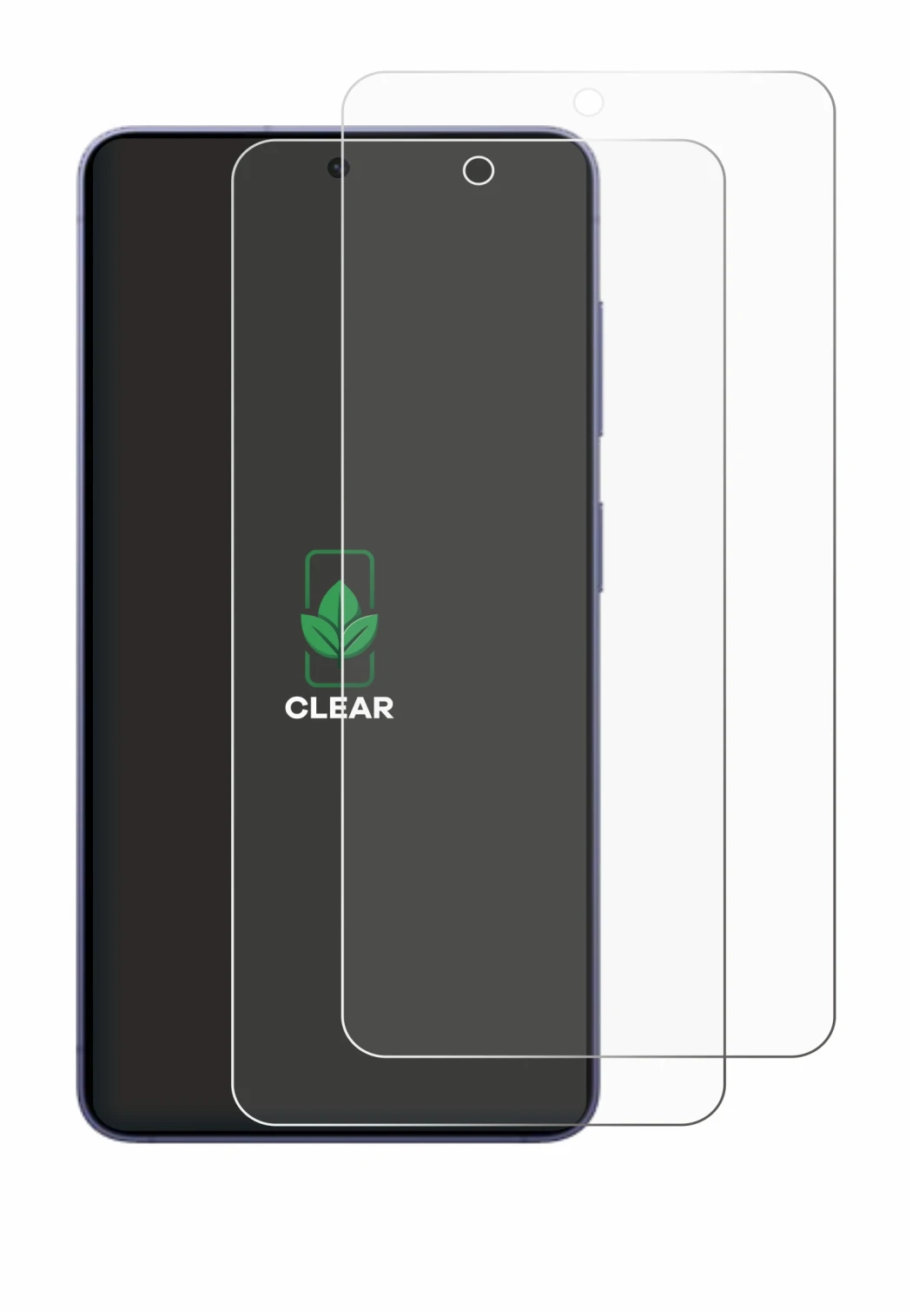 Image of the device Samsung Galaxy S26 with a wide variety of screen protectors.