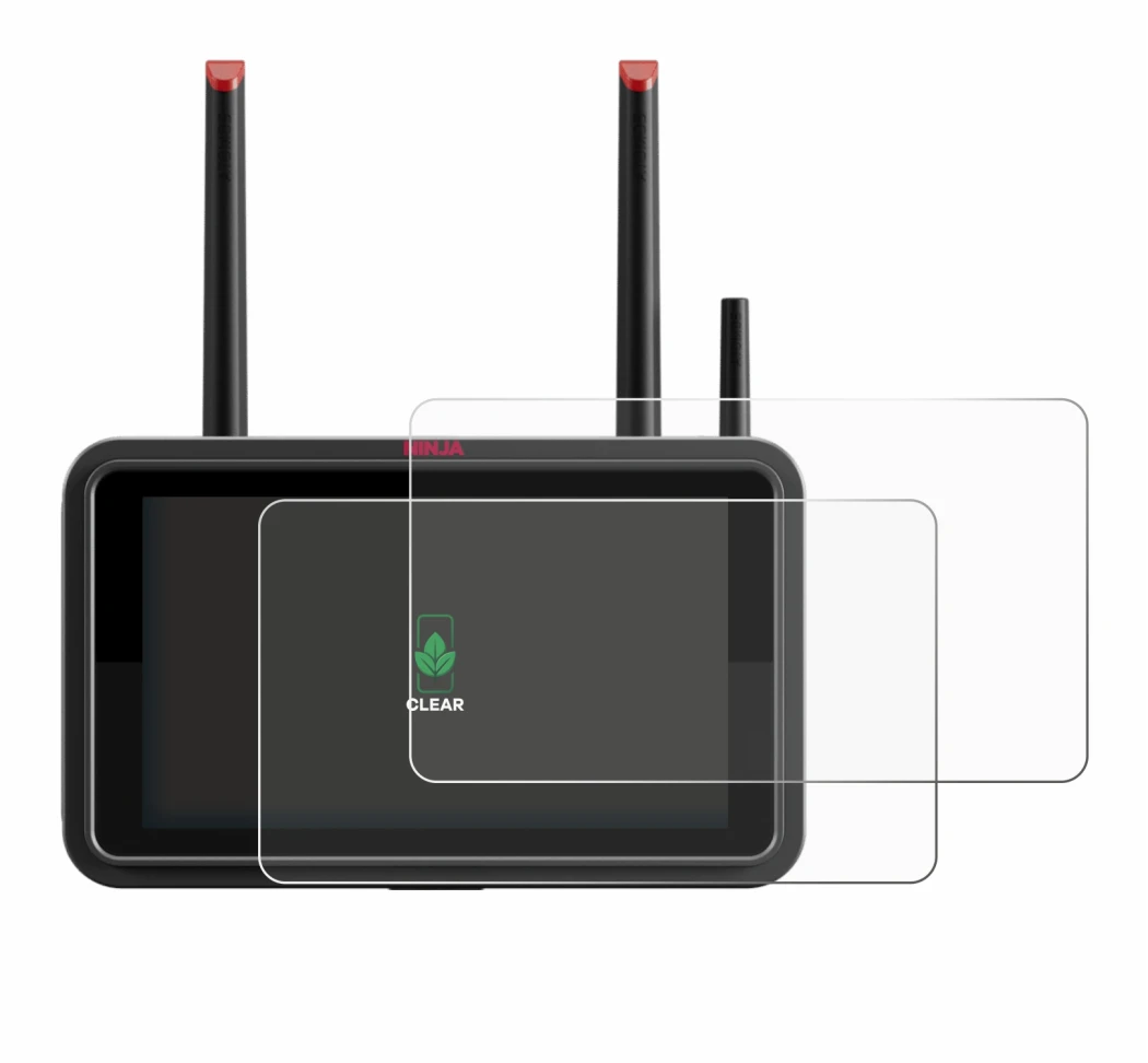 Image of the device Atomos Ninja TX with a wide variety of screen protectors.