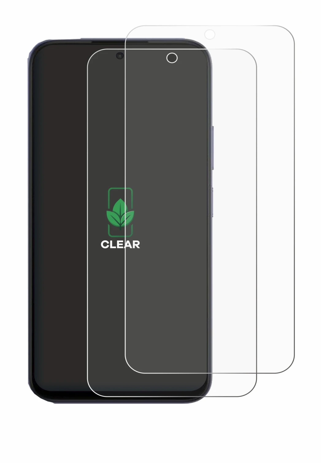 Image of the device Oppo A6x 4G with a wide variety of screen protectors.