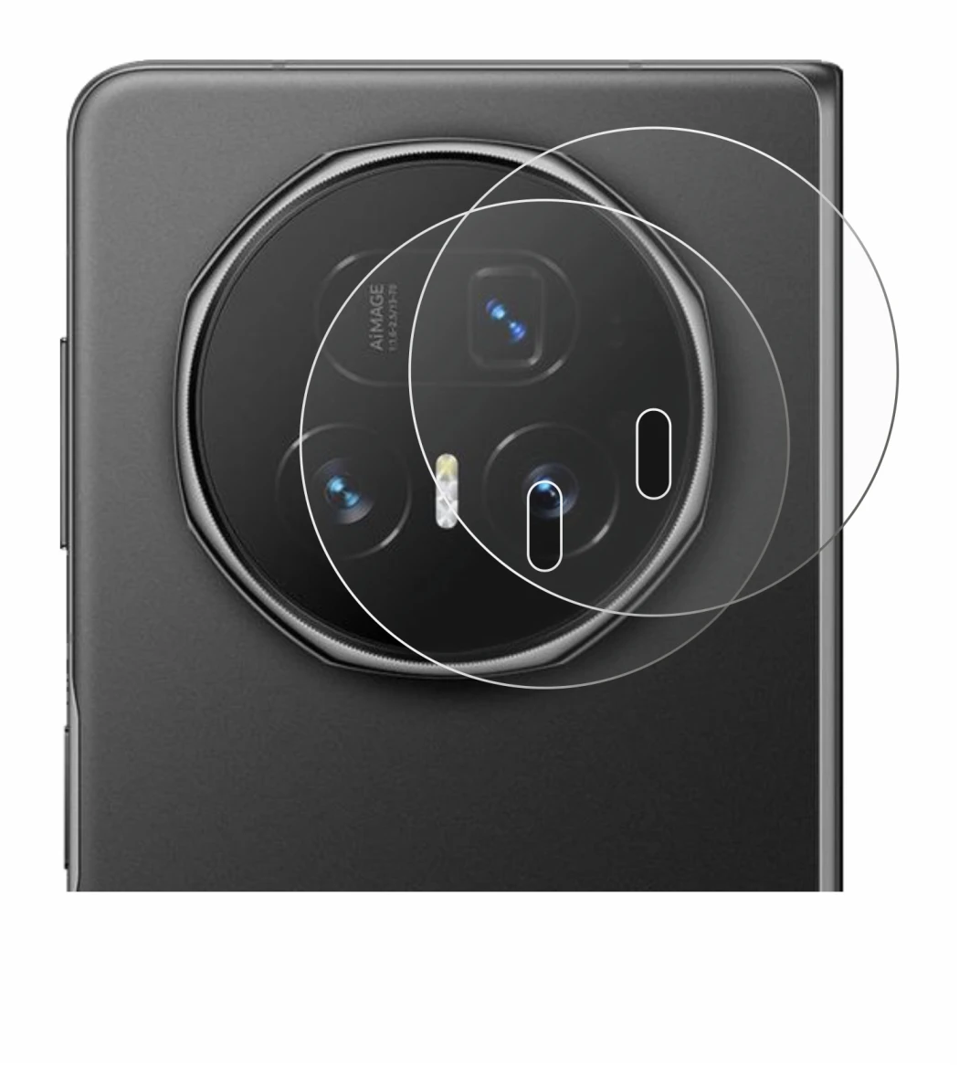 Image of the device Honor Magic V5 (ONLY Camera Lens) with a wide variety of screen protectors.