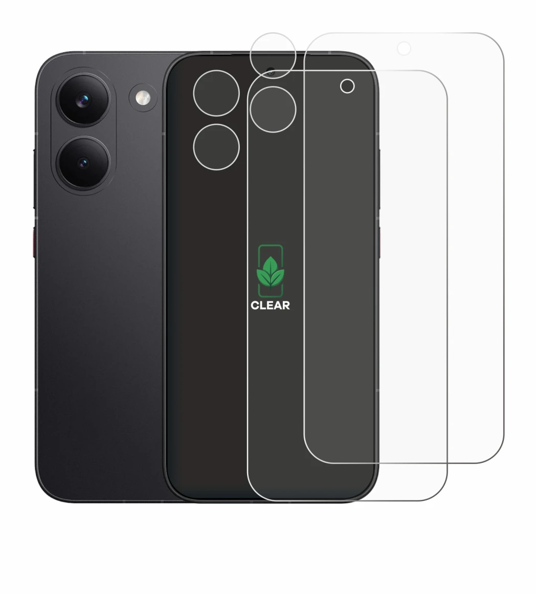 Image of the device Xiaomi Poco X8 Pro (Front+Camera) with a wide variety of screen protectors.