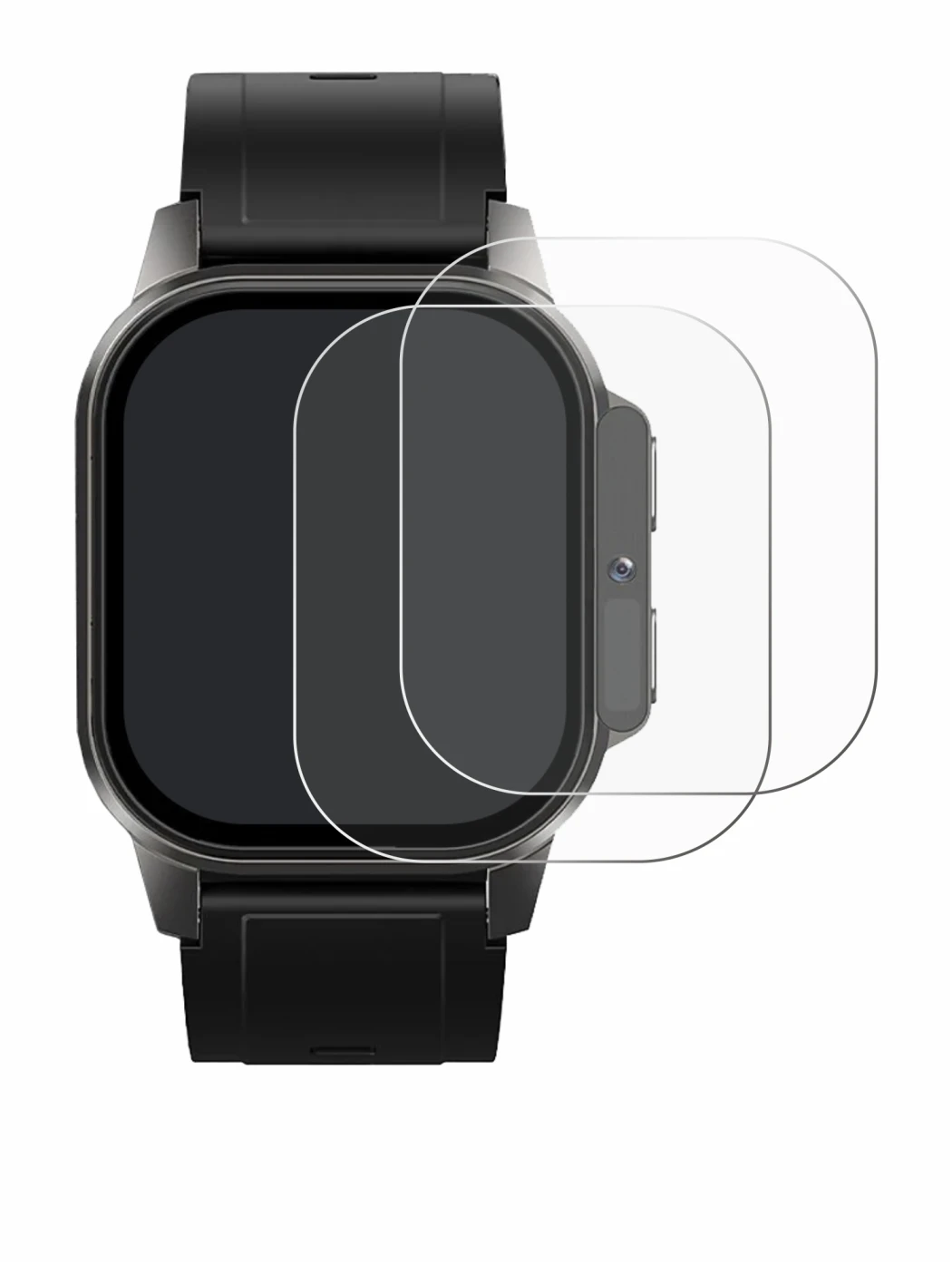 Image of the device Domino Watch DM62 with a wide variety of screen protectors.