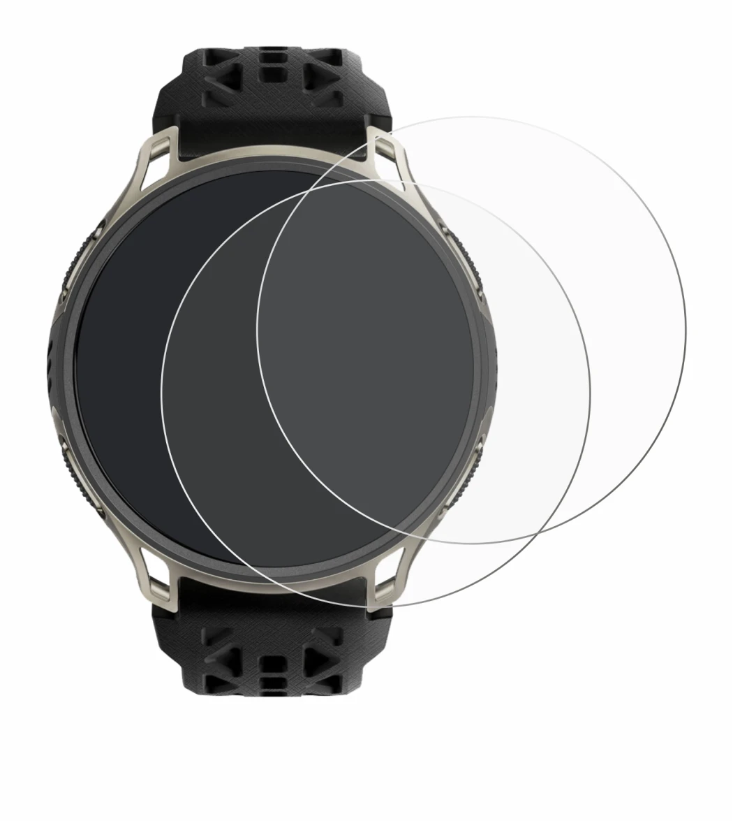 Image of the device Amazfit Cheetah 2 Pro with a wide variety of screen protectors.