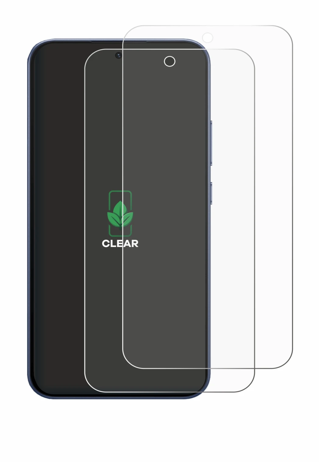 Image of the device Oppo F33 Pro with a wide variety of screen protectors.