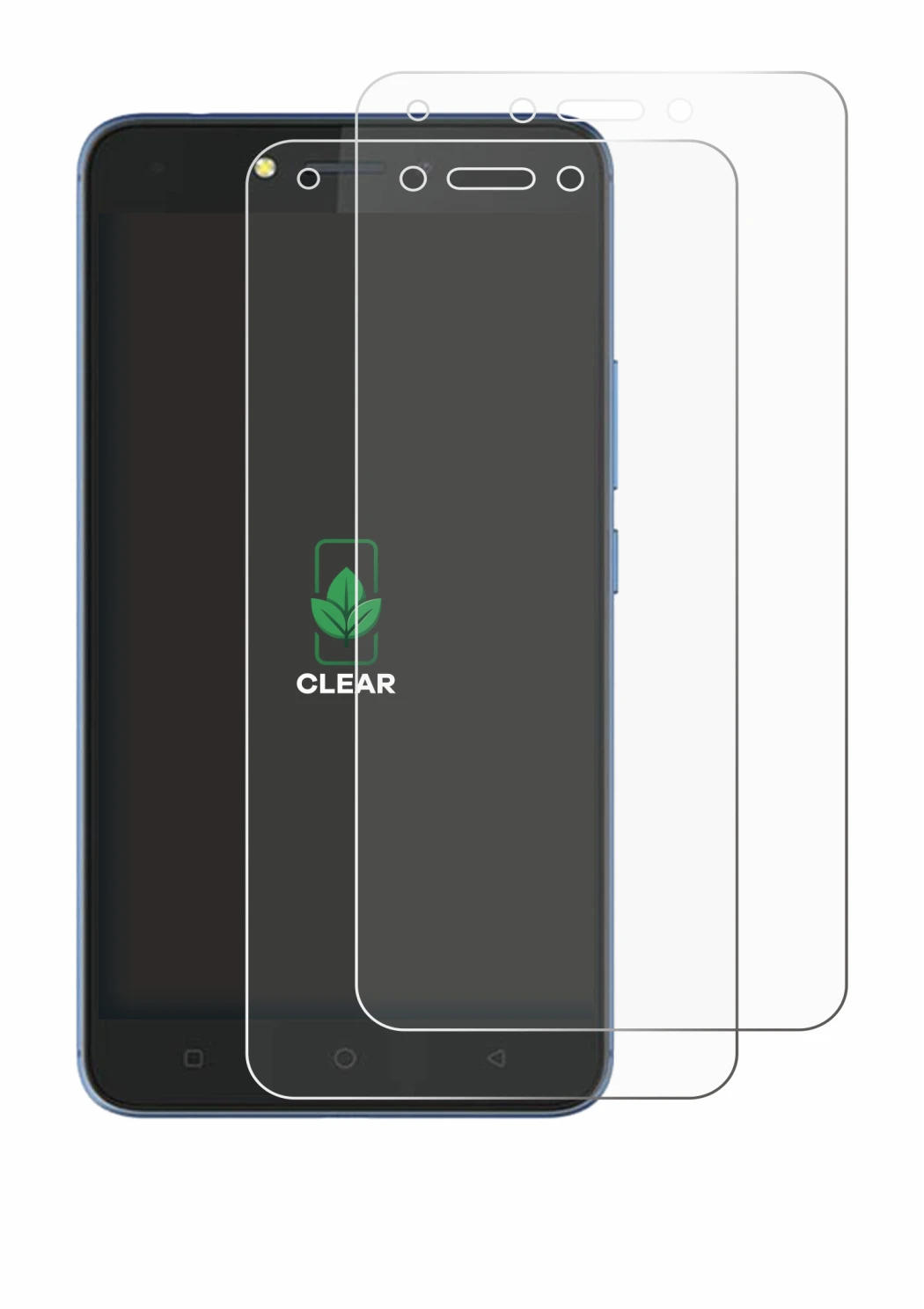 Image of the device Tecno Pouvoir 1 with a wide variety of screen protectors.