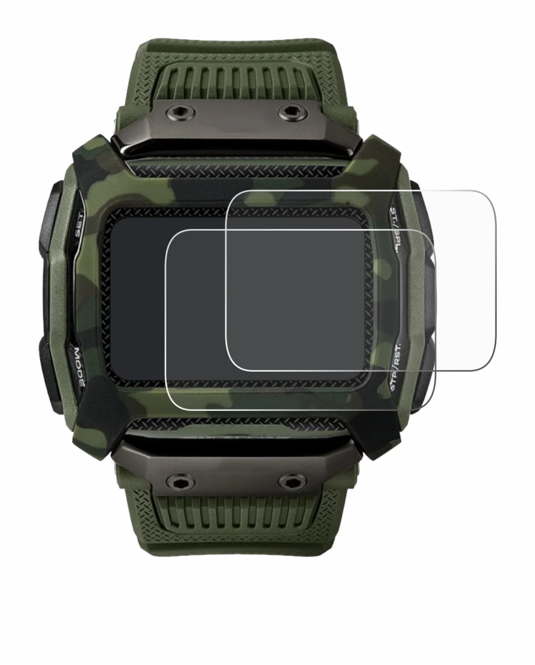 Image of the device Timex Command Shock with a wide variety of screen protectors.