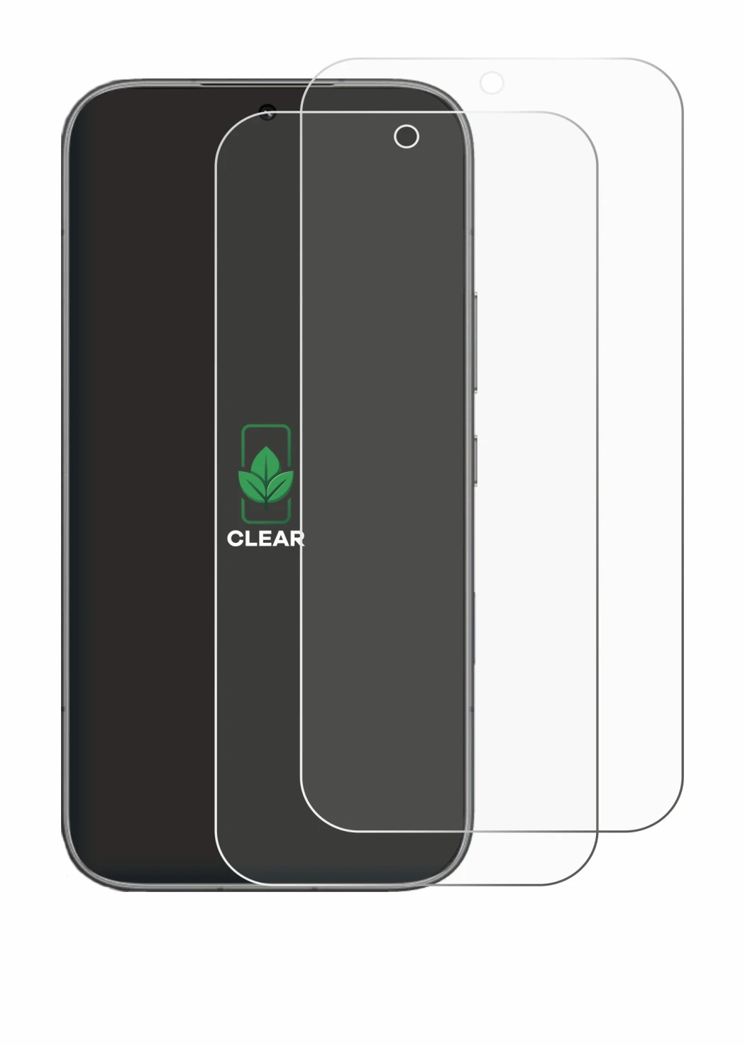 Image of the device Honor 600 with a wide variety of screen protectors.