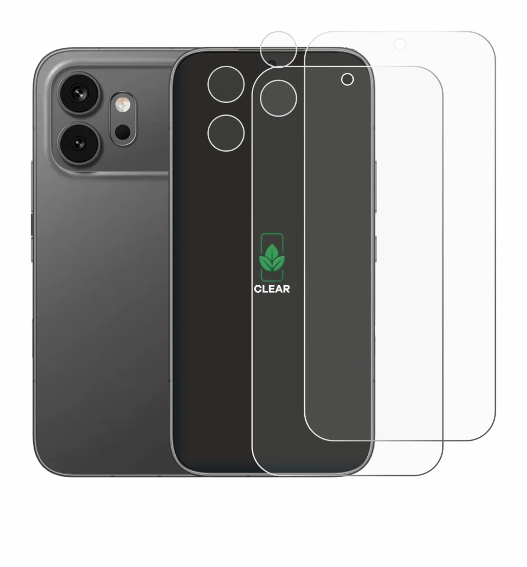 Image of the device Honor 600 (Front+Camera) with a wide variety of screen protectors.