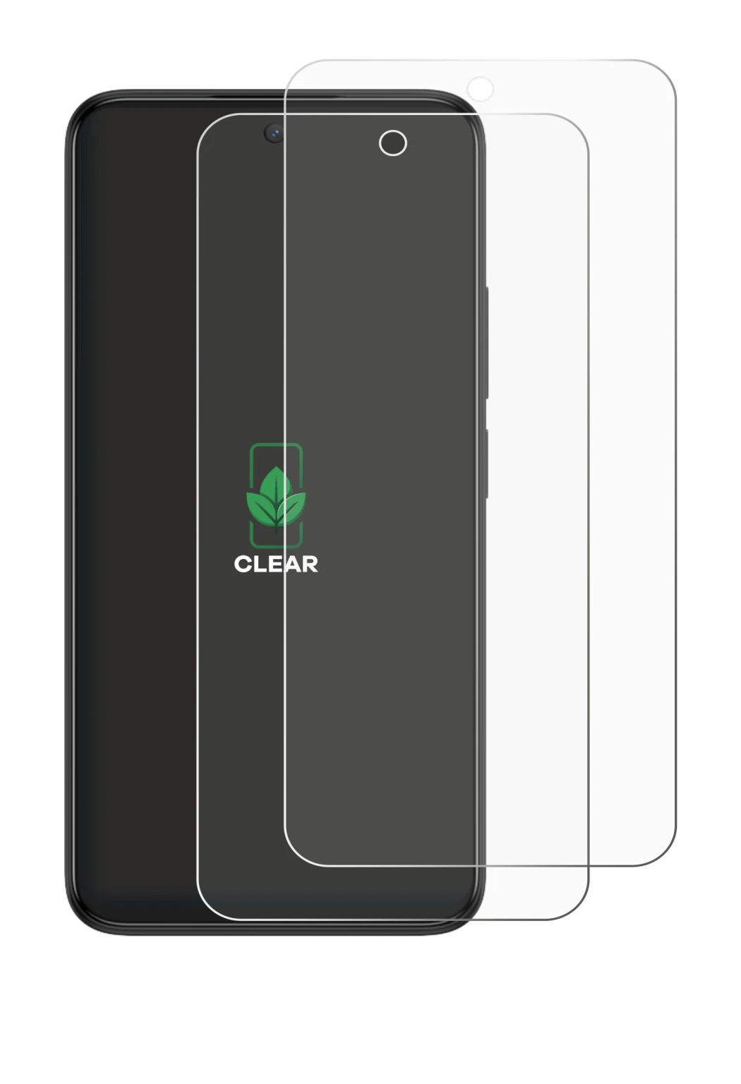 Image of the device TCL 605 with a wide variety of screen protectors.