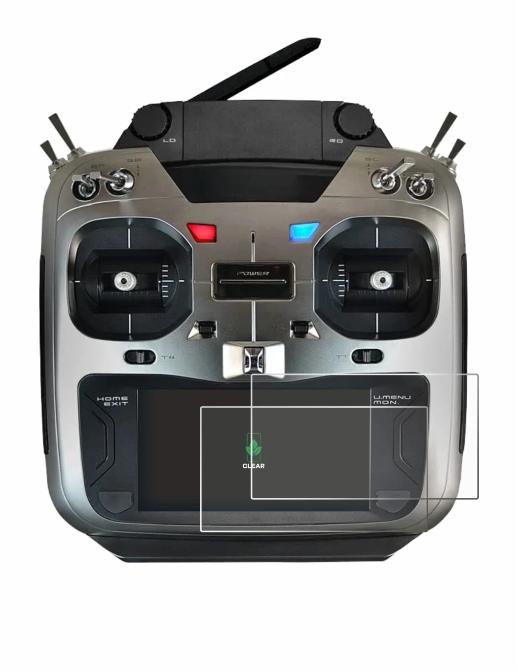 Image of the device Robbe Futaba T16IZ Super with a wide variety of screen protectors.