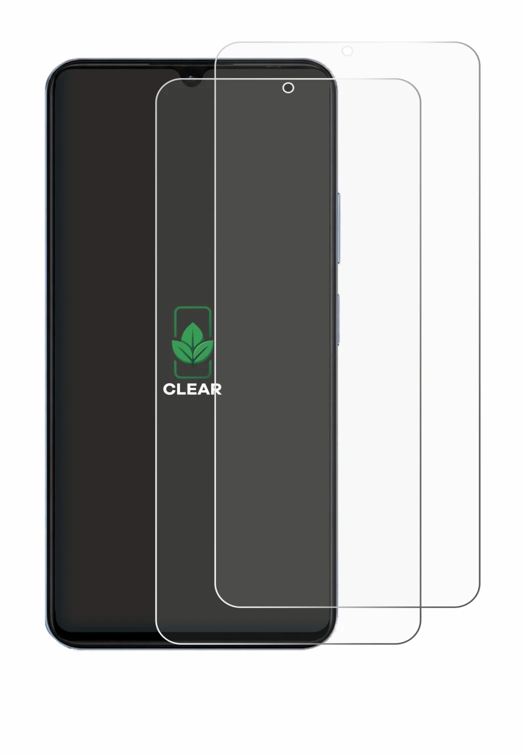 Image of the device Blackview Wave 10C with a wide variety of screen protectors.