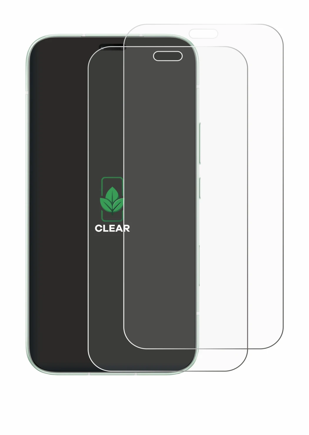 Image of the device Honor 600e with a wide variety of screen protectors.