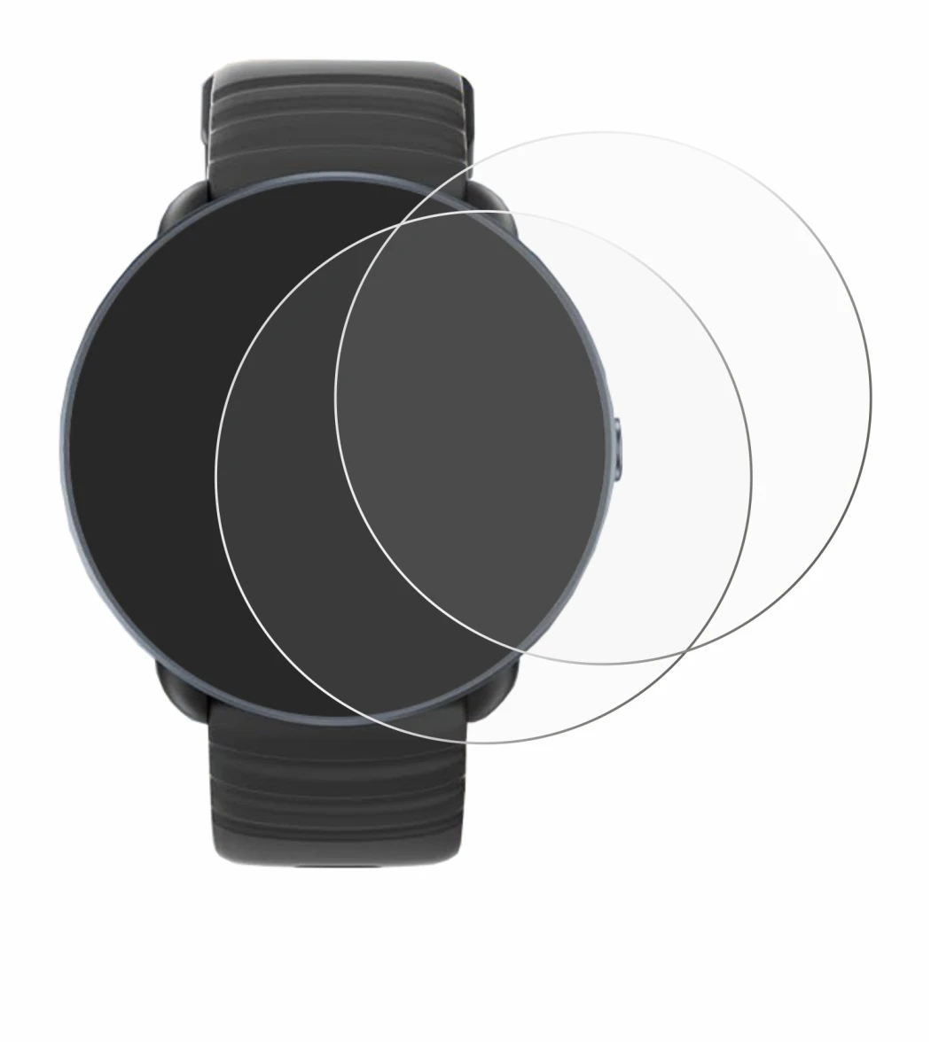 Image of the device Parsonver PSSW9 with a wide variety of screen protectors.