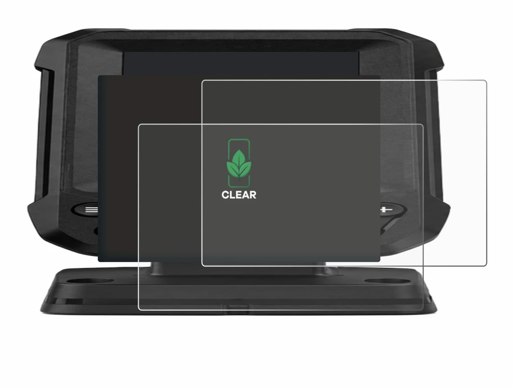 Image of the device Lowrance Eagle 4 with a wide variety of screen protectors.