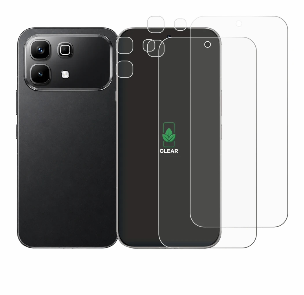 Image of the device Infinix Note 60 (Front+Camera) with a wide variety of screen protectors.