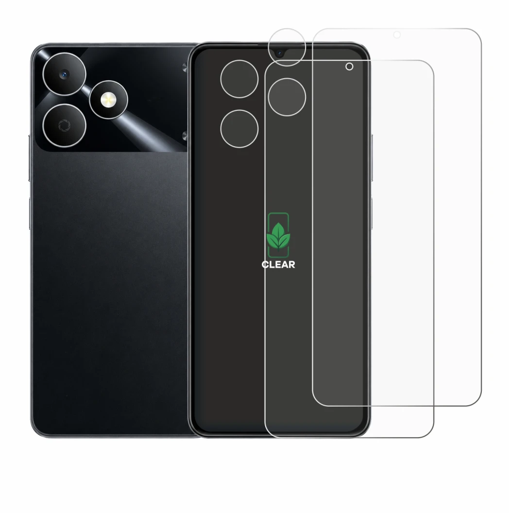 Image of the device realme Note 80 (Front+Camera) with a wide variety of screen protectors.
