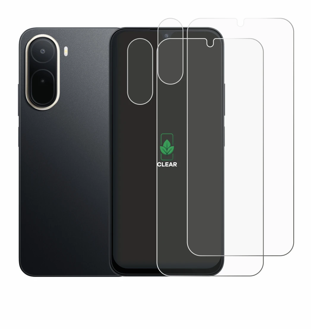 Image of the device Xiaomi Redmi A7 Pro (Front+Camera) with a wide variety of screen protectors.