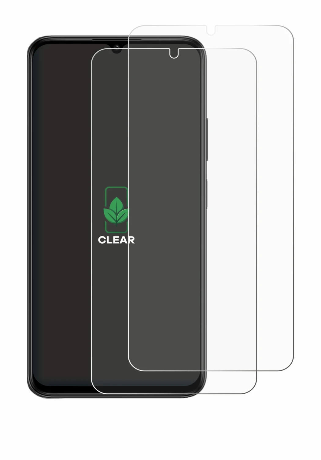 Image of the device Lava Bold N2 with a wide variety of screen protectors.