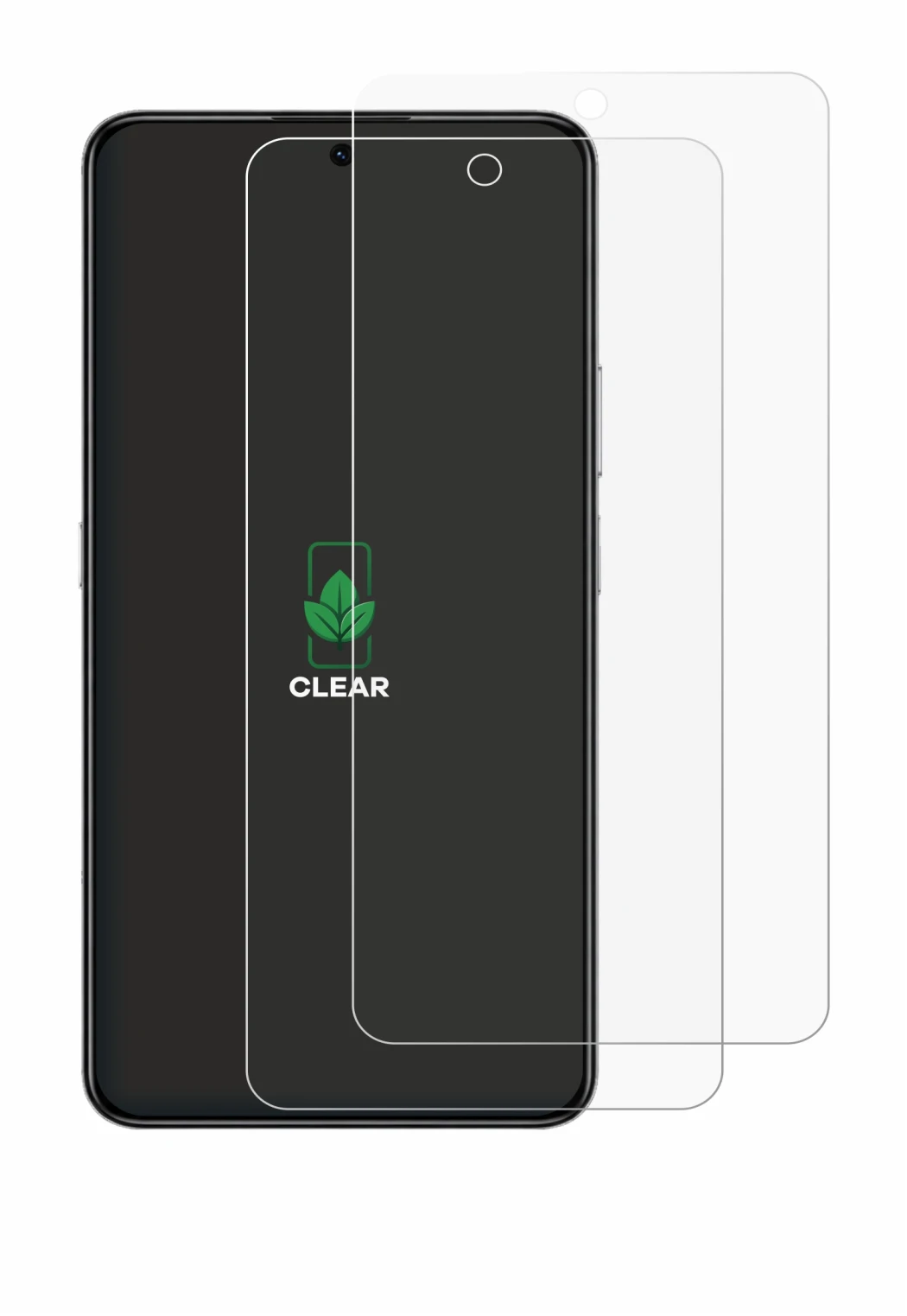 Image of the device Honor X8d with a wide variety of screen protectors.