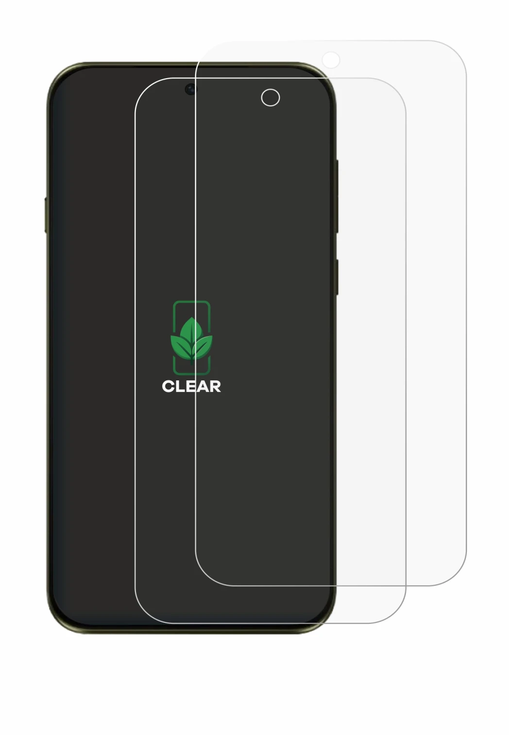 Image of the device Motorola Edge (2026) with a wide variety of screen protectors.
