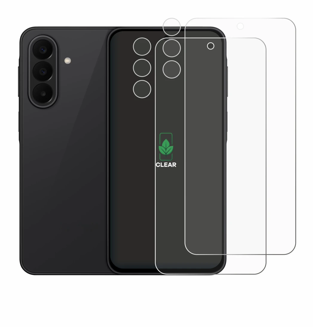 Image of the device Samsung Galaxy A27 5G (Front+Camera) with a wide variety of screen protectors.