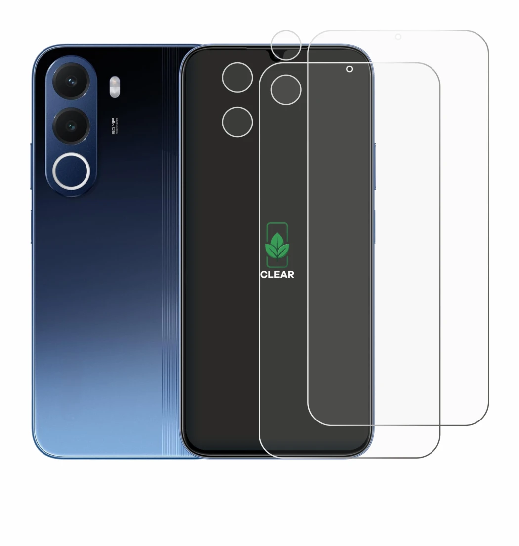 Image of the device realme C100x (Front+Camera) with a wide variety of screen protectors.