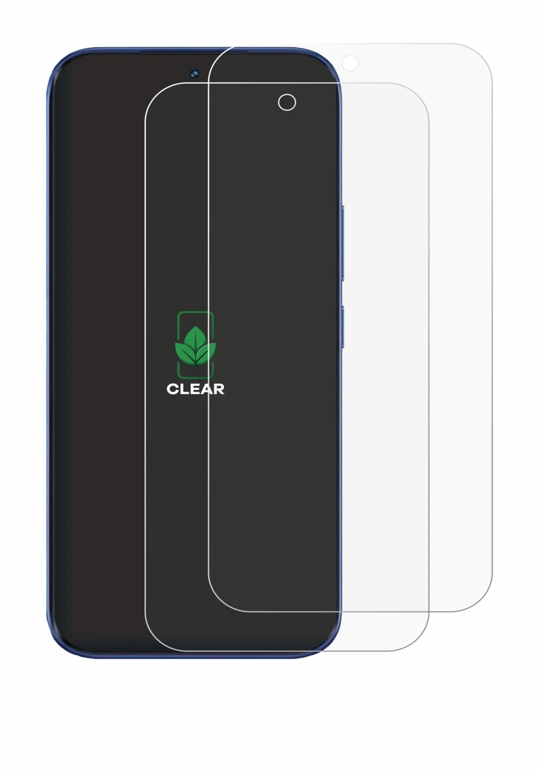 Image of the device Tecno Camon Slim with a wide variety of screen protectors.