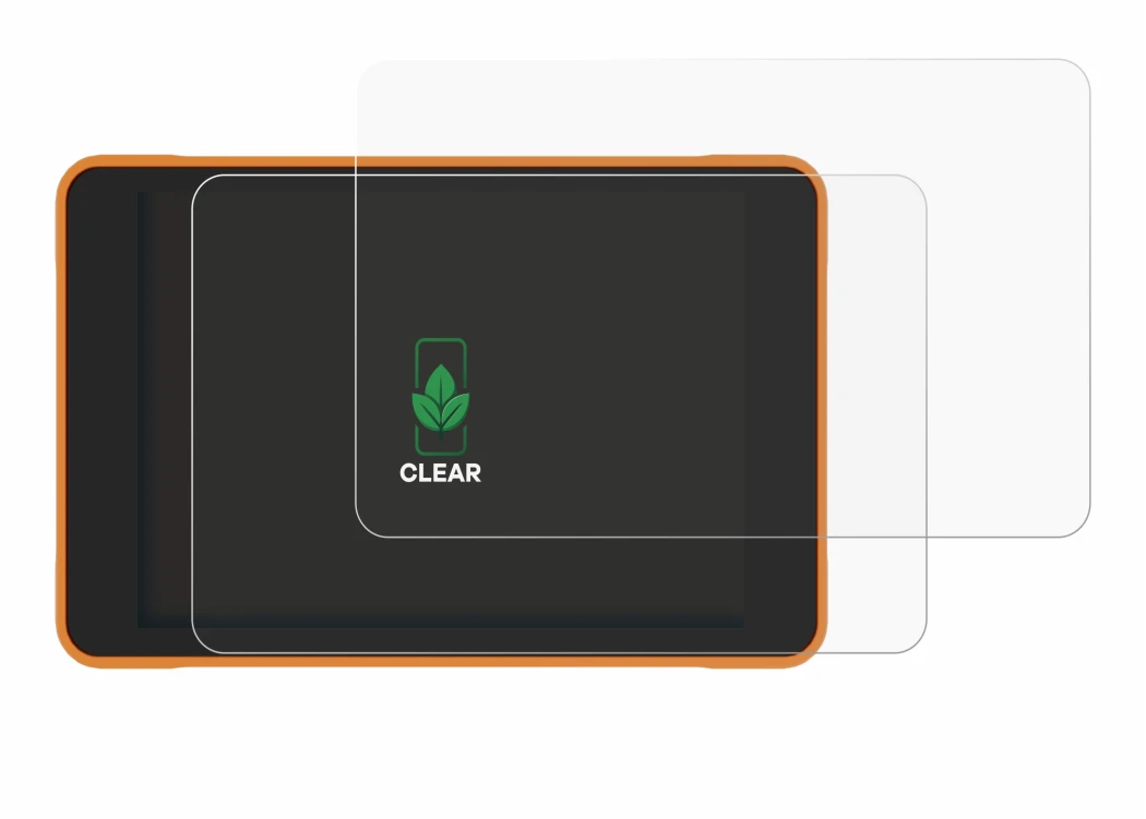 Image of the device ProGlove Lana with a wide variety of screen protectors.