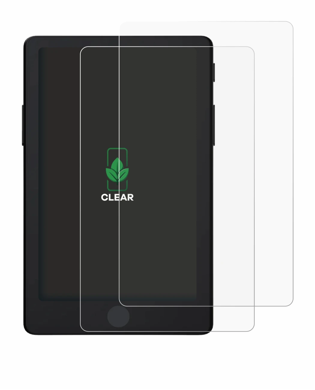 Image of the device Xteink X4 Pro with a wide variety of screen protectors.