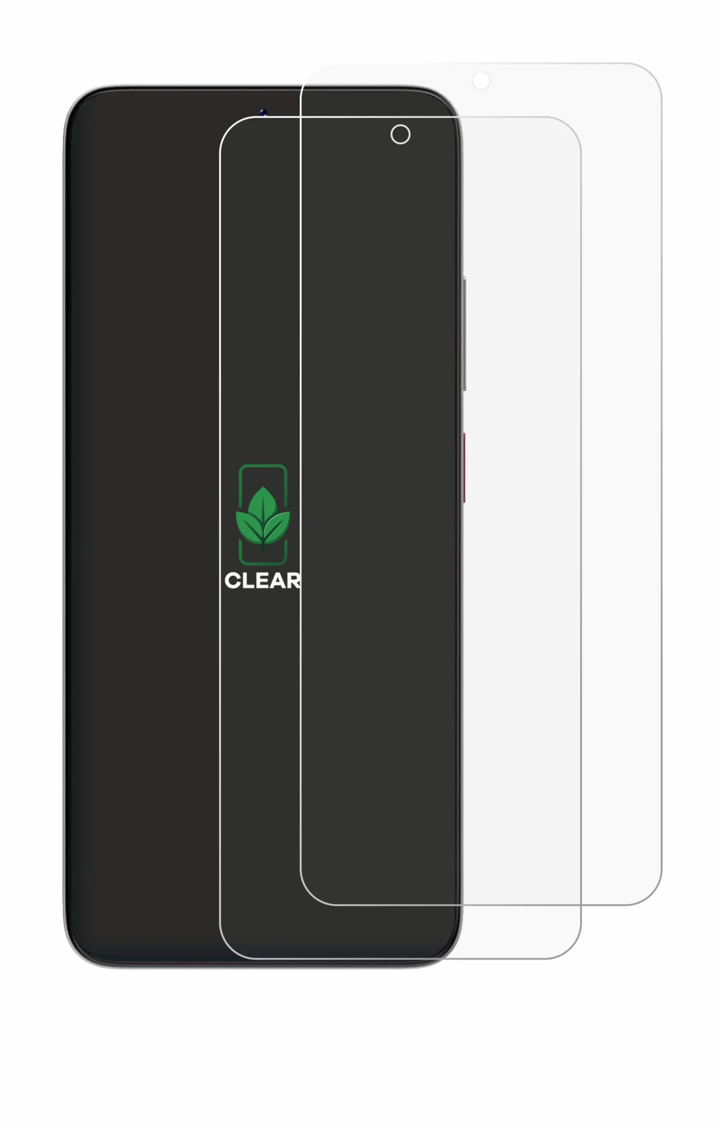 Image of the device ZTE Blade V80 Max with a wide variety of screen protectors.