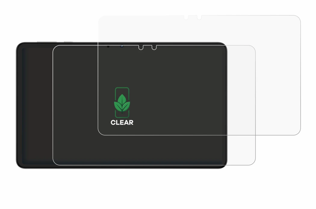 Image of the device Honor Pad X7b with a wide variety of screen protectors.