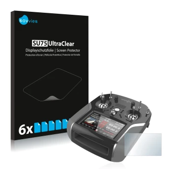 Front side of a product packaging with the brand logo Savvies. Next to it is the device Weatronic Bat 60 shown with the corres