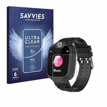 Front side of a product packaging with the brand logo Savvies. Next to it is the device Auburet ETX001 shown with the correspo