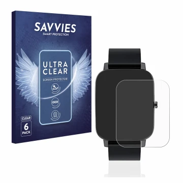 Front side of a product packaging with the brand logo Savvies. Next to it is the device Adhope 1.7