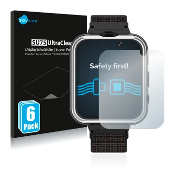 Front side of a product packaging with the brand logo Savvies. Next to it is the device Pthtechus X32 shown with the correspon