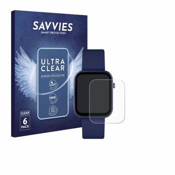 Front side of a product packaging with the brand logo Savvies. Next to it is the device Reflex Active Series 12 shown with the
