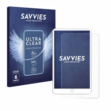 Front side of a product packaging with the brand logo Savvies. Next to it is the device Mechen H1 shown with the corresponding