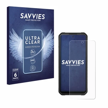 Front side of a product packaging with the brand logo Savvies. Next to it is the device iiiF150 Raptor LTD shown with the corr