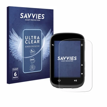 Front side of a product packaging with the brand logo Savvies. Next to it is the device CooSpo CS500 shown with the correspond