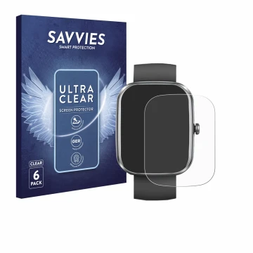 Front side of a product packaging with the brand logo Savvies. Next to it is the device Matast T60 1.91