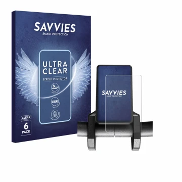 Front side of a product packaging with the brand logo Savvies. Next to it is the device Joyor S5 V1 shown with the correspondi