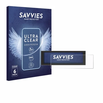 Front side of a product packaging with the brand logo Savvies. Next to it is the device EcoFlow DELTA 3 Plus shown with the co