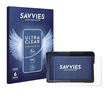 Front side of a product packaging with the brand logo Savvies. Next to it is the device Lamtto RC19 7