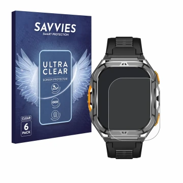 Front side of a product packaging with the brand logo Savvies. Next to it is the device Stahlgear Thor 3.0 shown with the corr