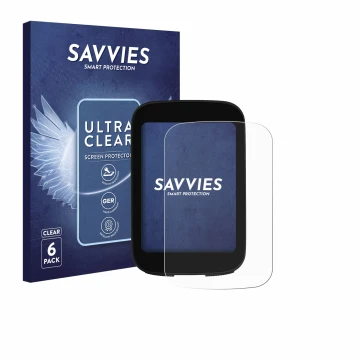 Front side of a product packaging with the brand logo Savvies. Next to it is the device Bikevee ‎BKV300B 2.4